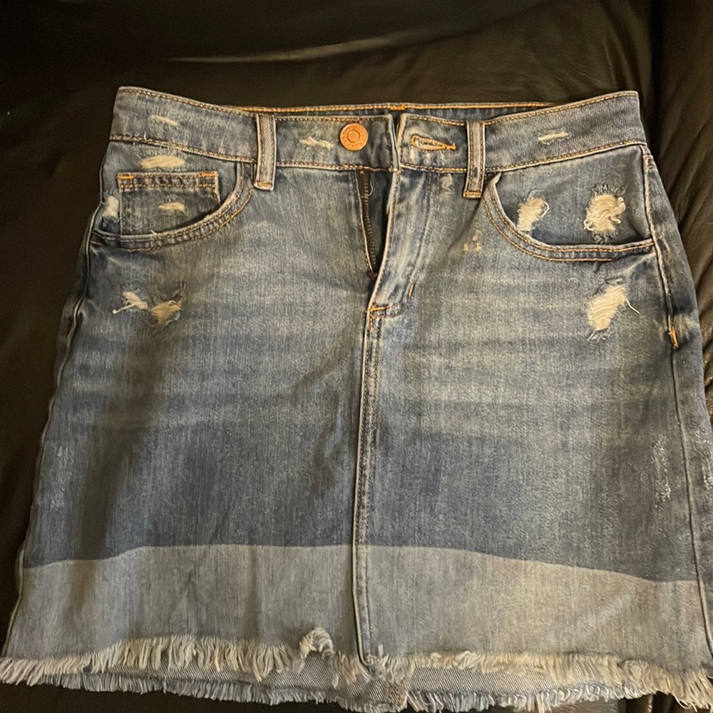 3 skirts - (2)Denim and 1 black